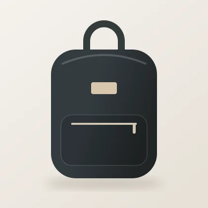 Mochila impermeable Trek · Estándar