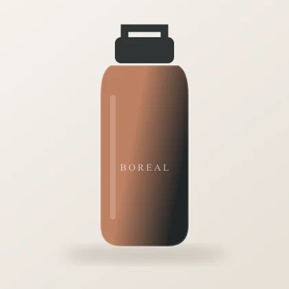 Botella deportiva Flow 600 ml · Estándar